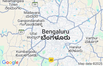 Map of Bangalore