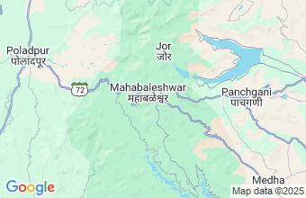 Map of MAHABALESHWAR