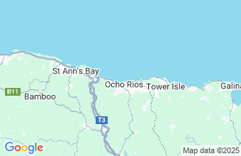 Map of Ocho Rios