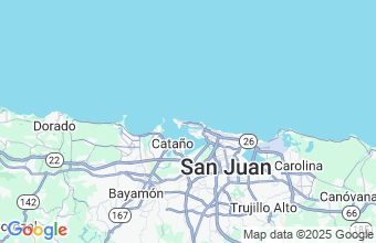 Map of San Juan