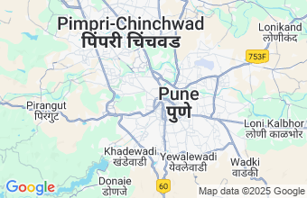 Map of Pune