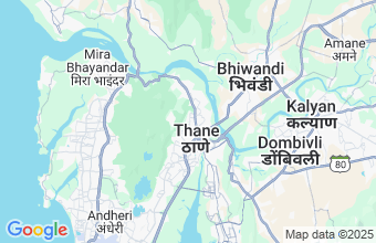 Map of Thane