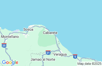 Map of Cabarete