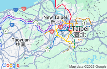 Map of Taipei
