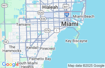 Map of Coral Gables