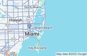 Map of Miami Beach