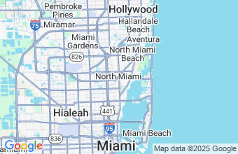 Map of North Miami