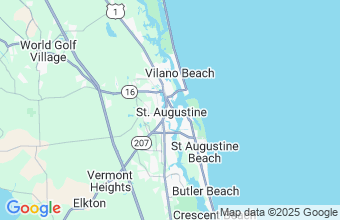 Map of St Augustine