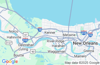 Map of Kenner