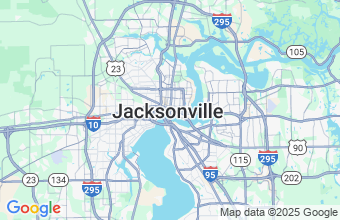 Map of Jacksonville