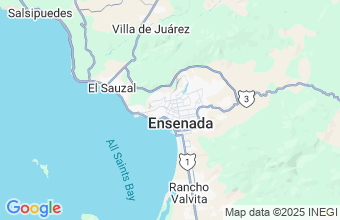 Map of Ensenada