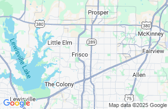 Map of Frisco