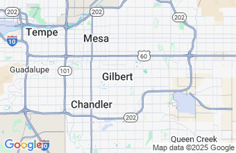 Map of Gilbert