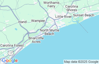 Map of North Myrtle Beach