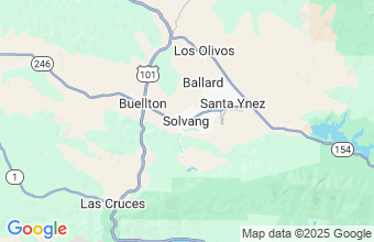 Map of Solvang