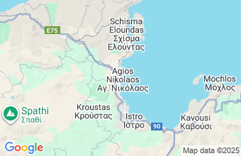 Map of Aghios Nikolaos