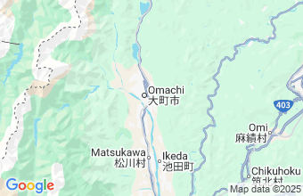 Map of Shinano-Omachi