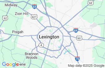 Map of Lexington