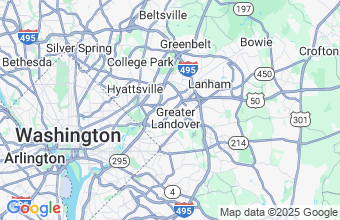 Map of Landover