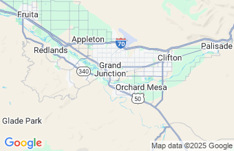 Map of Grand Junction