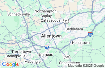 Map of Allentown