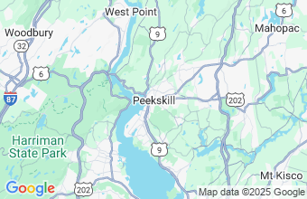 Map of Peekskill