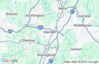 Map of Meriden