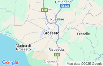 Map of Grosseto