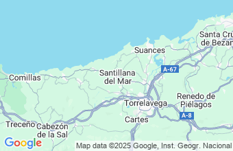 Map of Santillana