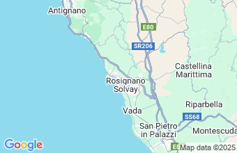 Map of Castiglioncello