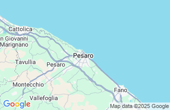 Map of Pesaro