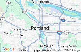 Map of Portland