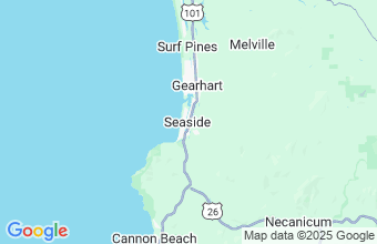 Map of Seaside