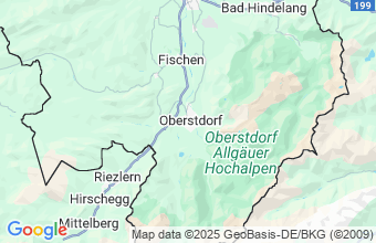 Map of Oberstdorf