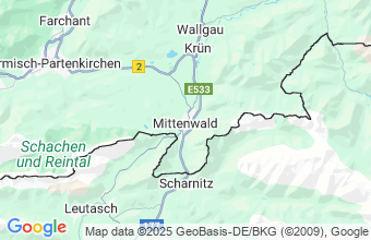 Map of Mittenwald