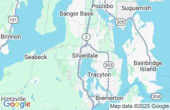Map of Silverdale