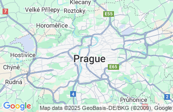 Map of Prague