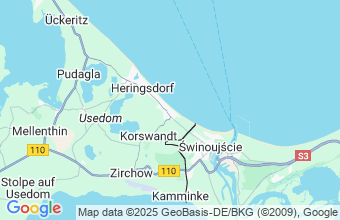 Map of Seebad Ahlbeck